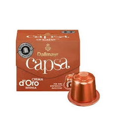 Dallmayr Capssa Crema d Oro Intensa Nespresso kompatibilis 10 db kapszula Dallmayr Capssa Crema d Oro Intensa Nespresso kompatibilis 10 db kapszula