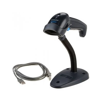 Datalogic Quickscan QD2430 2D fekete vonalkódolvasó USB kit állvánnyal Datalogic Quickscan QD2430 2D fekete vonalkódolvasó USB kit állvánnyal