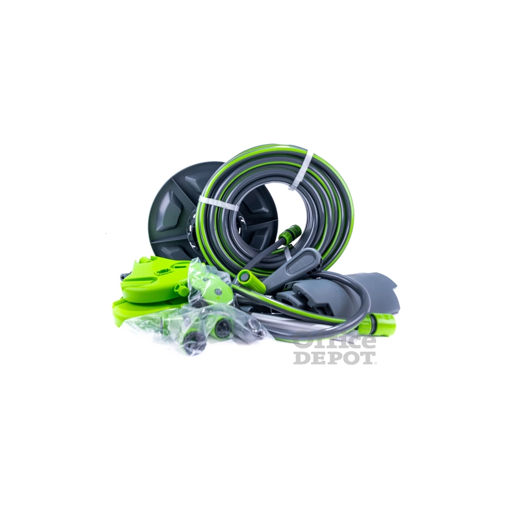 Daye DY6130 30m tömlőkocsi szett 1/2" csővel, szórófejjel és csatlakozókkal