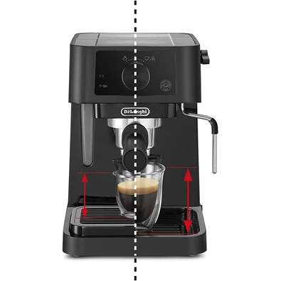DeLonghi EC235.BK Stilosa fekete espresso kávéfőző DeLonghi EC235.BK Stilosa fekete espresso kávéfőző