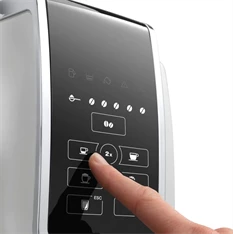 DeLonghi ECAM350.50.SB Dinamica ezüst tejhabosítóval automata kávéfőző DeLonghi ECAM350.50.SB Dinamica ezüst tejhabosítóval automata kávéfőző