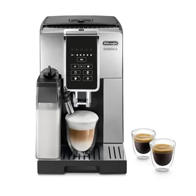 DeLonghi ECAM350.50.SB Dinamica ezüst tejhabosítóval automata kávéfőző DeLonghi ECAM350.50.SB Dinamica ezüst tejhabosítóval automata kávéfőző