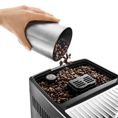 DeLonghi ECAM350.50.SB Dinamica ezüst tejhabosítóval automata kávéfőző DeLonghi ECAM350.50.SB Dinamica ezüst tejhabosítóval automata kávéfőző