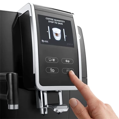 DeLonghi ECAM370.70.B fekete tejhabosítóval automata kávéfőző DeLonghi ECAM370.70.B fekete tejhabosítóval automata kávéfőző