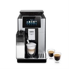DeLonghi ECAM610.55.SB Primadonna Soul fekete-ezüst tejhabosítóval automata kávéfőző DeLonghi ECAM610.55.SB Primadonna Soul fekete-ezüst tejhabosítóval automata kávéfőző