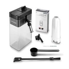 DeLonghi ECAM610.55.SB Primadonna Soul fekete-ezüst tejhabosítóval automata kávéfőző DeLonghi ECAM610.55.SB Primadonna Soul fekete-ezüst tejhabosítóval automata kávéfőző