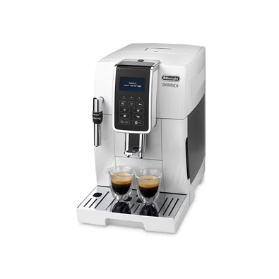 DeLonghi ECAM 350.35W Dinamica fehér automata kávéfőző DeLonghi ECAM 350.35W Dinamica fehér automata kávéfőző