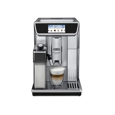 DeLonghi ECAM 650.75.MS PrimaDonna Elite ezüst tejhabosítóval automata kávéfőző DeLonghi ECAM 650.75.MS PrimaDonna Elite ezüst tejhabosítóval automata kávéfőző