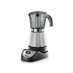 DeLonghi Alicia EMKM 4.B Mokka inox 4 személyes elektromos kotyogós kávéfőző DeLonghi Alicia EMKM 4.B Mokka inox 4 személyes elektromos kotyogós kávéfőző