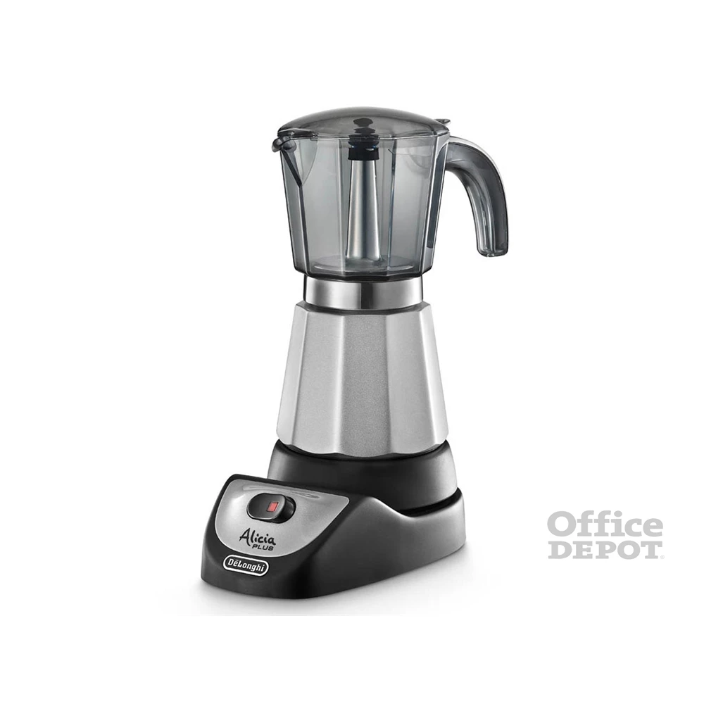 DeLonghi Alicia EMKM 4.B Mokka inox 4 személyes elektromos kotyogós kávéfőző