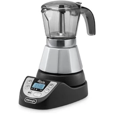 DeLonghi EMKP 63 B Alicia Plus ezüst elektromos kotyogós kávéfőző DeLonghi EMKP 63 B Alicia Plus ezüst elektromos kotyogós kávéfőző
