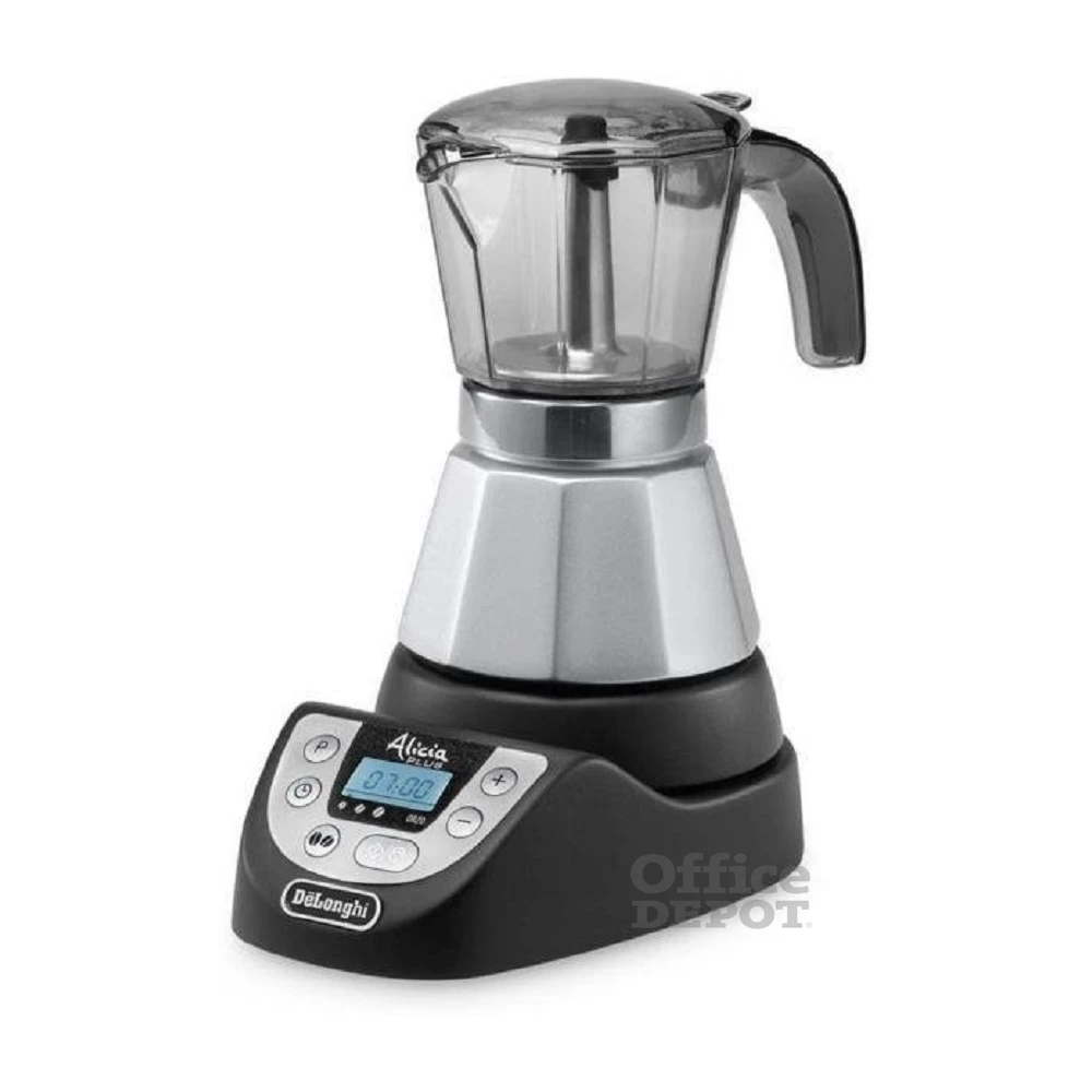 DeLonghi EMKP 63 B Alicia Plus ezüst elektromos kotyogós kávéfőző