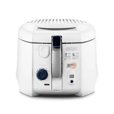 DeLonghi F28533W fehér forgókosaras olajsütő DeLonghi F28533W fehér forgókosaras olajsütő