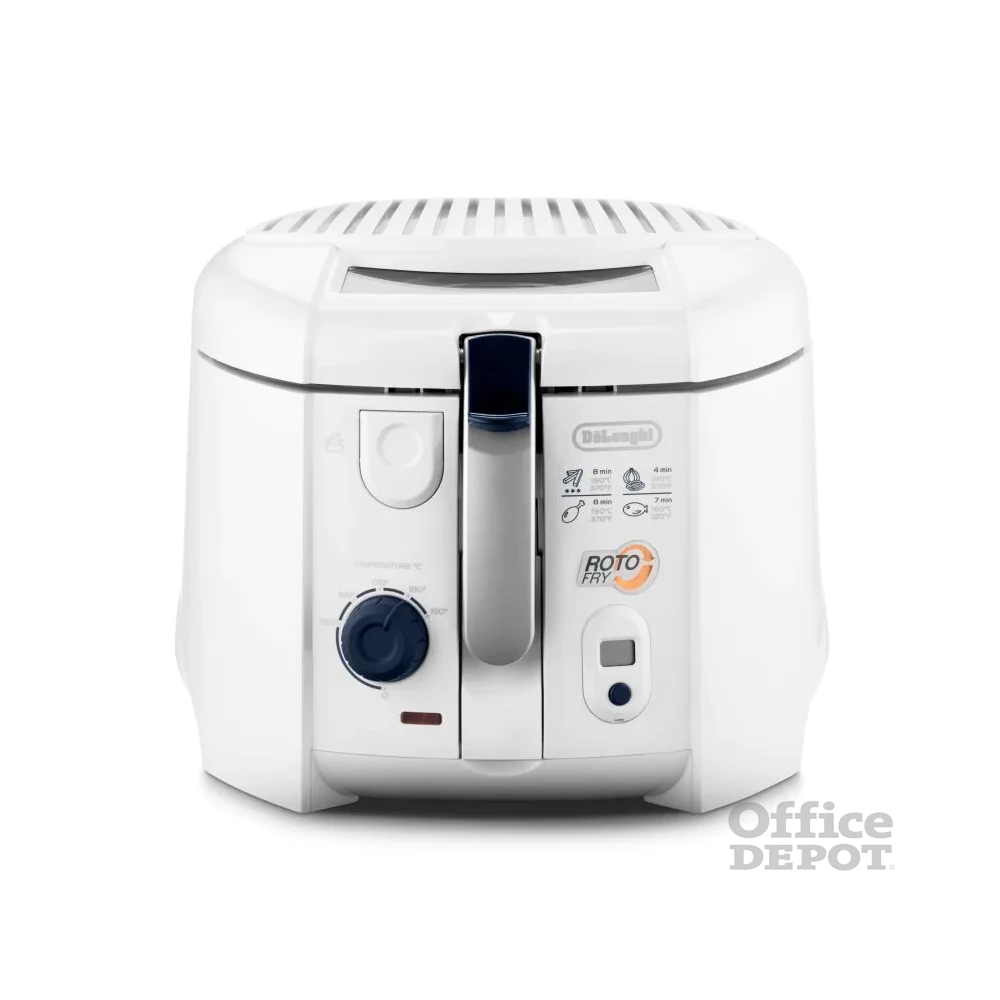 DeLonghi F28533W fehér forgókosaras olajsütő