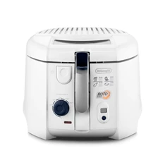 DeLonghi F28533W fehér forgókosaras olajsütő (Újszerű) DeLonghi F28533W fehér forgókosaras olajsütő (Újszerű)