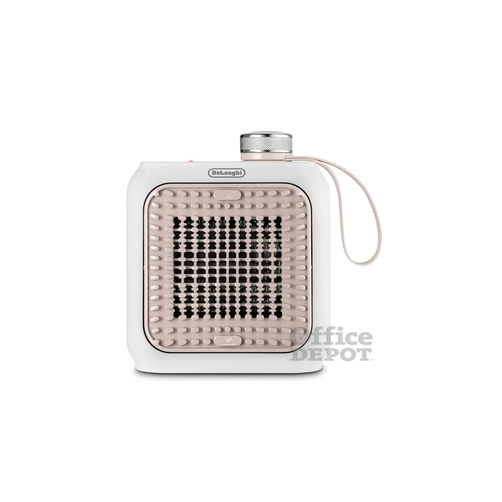 DeLonghi HFX10B03.PK fehér-rózsaszín asztali hősugárzó
