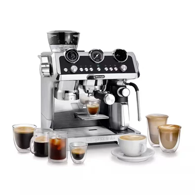 DeLonghi La Specialista Maestro EC9865.M metál beépített őrlős karos kávéfőző DeLonghi La Specialista Maestro EC9865.M metál beépített őrlős karos kávéfőző