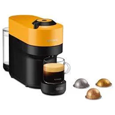 DeLonghi Nespresso ENV ENV90.Y Vertuo Pop mangósárga kapszulás kávéfőző DeLonghi Nespresso ENV ENV90.Y Vertuo Pop mangósárga kapszulás kávéfőző