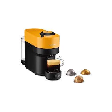 DeLonghi Nespresso ENV ENV90.Y Vertuo Pop mangósárga kapszulás kávéfőző DeLonghi Nespresso ENV ENV90.Y Vertuo Pop mangósárga kapszulás kávéfőző