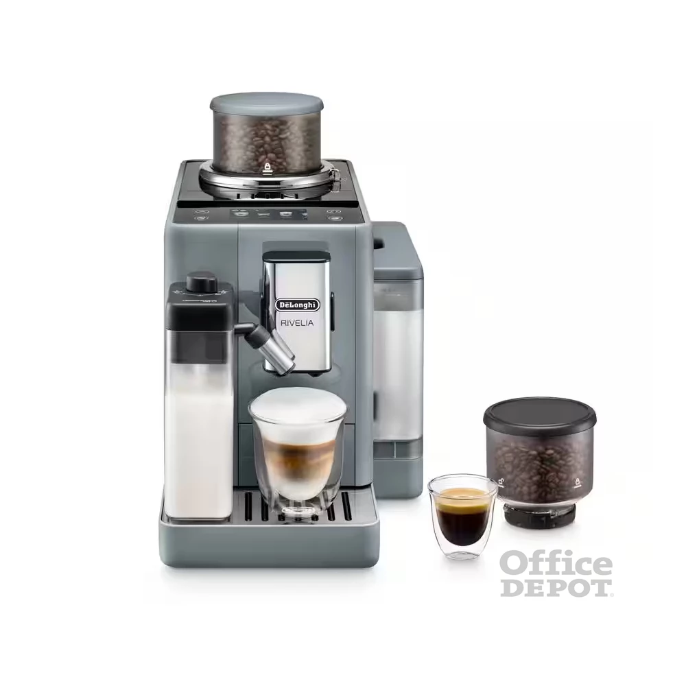 DeLonghi Rivelia EXAM440.55.G LatteCrema grafitszürke automata tejtartályos kávéfőző