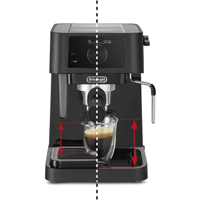 DeLonghi Stilosa EC230.BK fekete espresso kávéfőző DeLonghi Stilosa EC230.BK fekete espresso kávéfőző