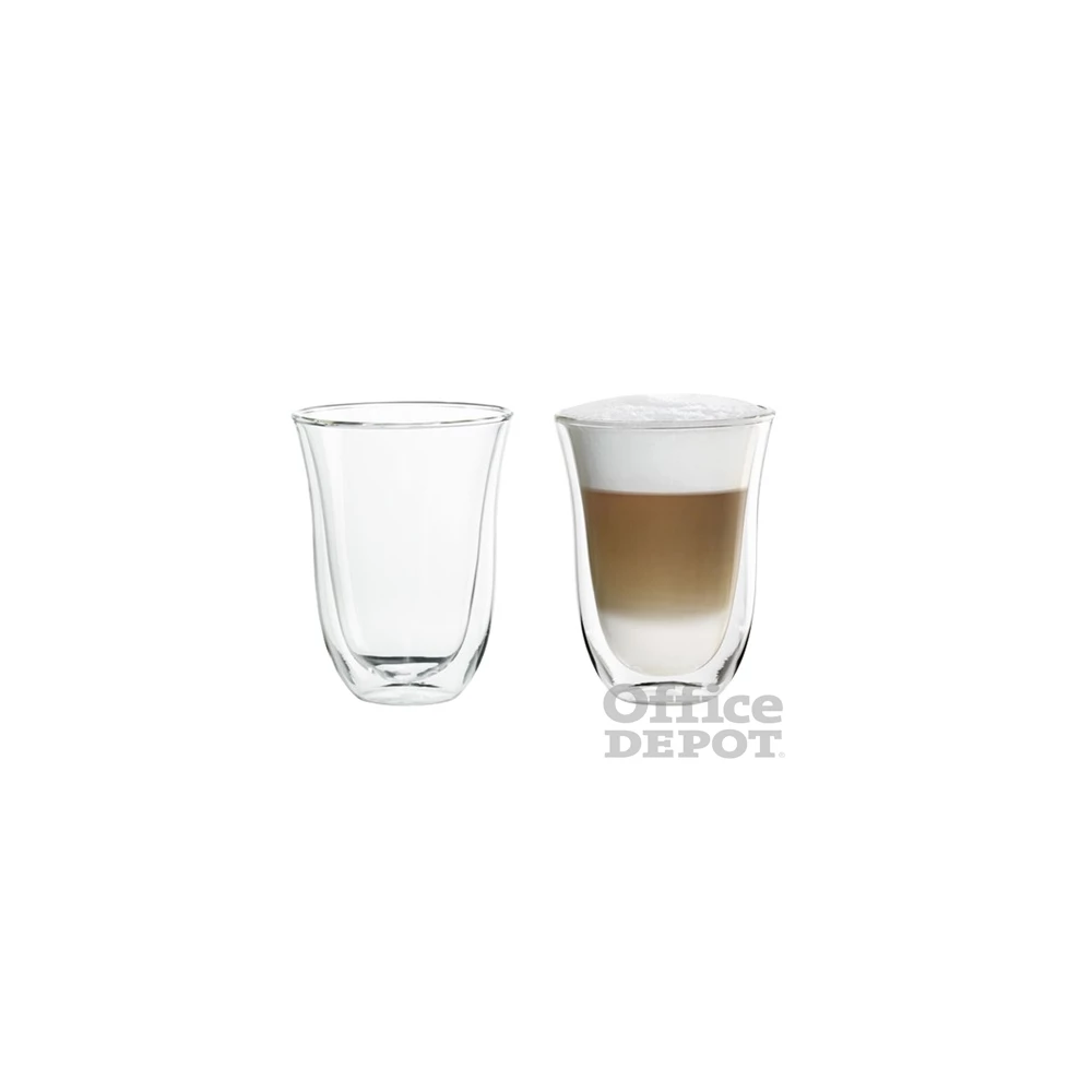 DeLonghi  DLSC312 latte macchiato üvegpohár, 2 db
