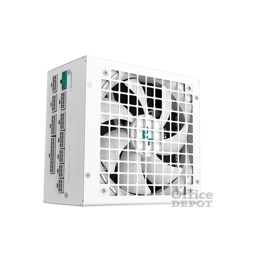 DeepCool Tápegység 1000W - PX1000-G WH EU (80 Plus Gold, ATX3.0, Aktív PFC, Full Moduláris, fehér)