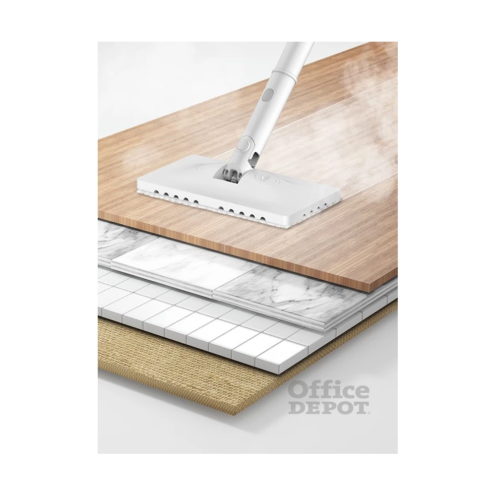 Deerma ZQ610 fehér-piros 5 az 1-ben többfunkciós kézi gőztisztító