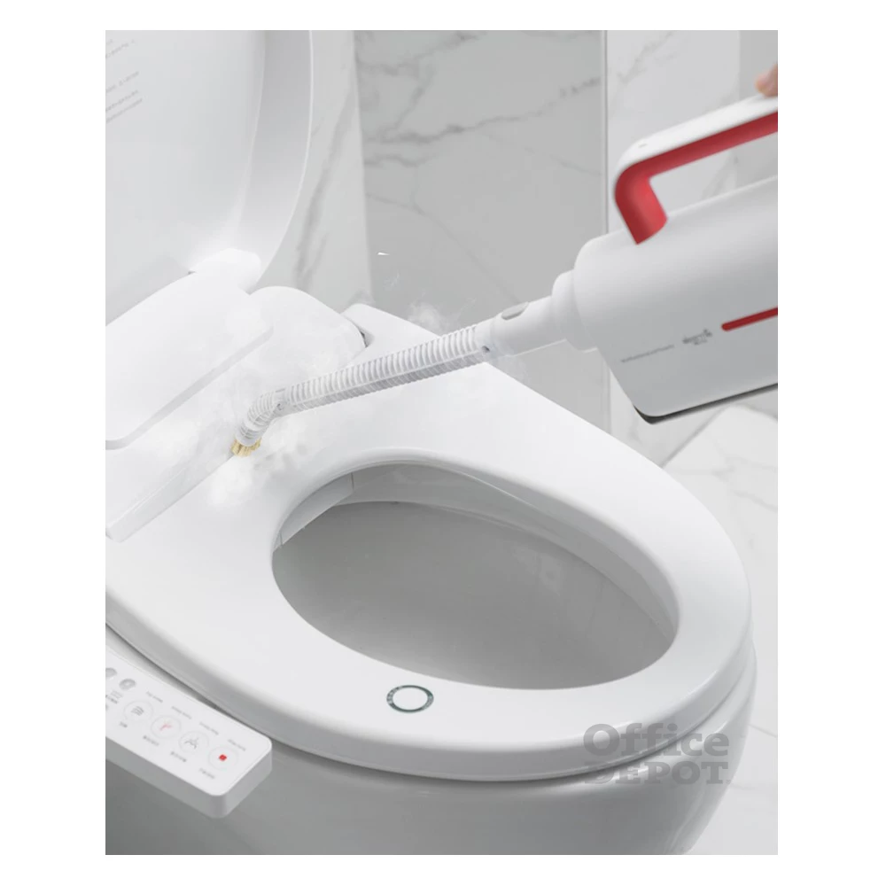 Deerma ZQ610 fehér-piros 5 az 1-ben többfunkciós kézi gőztisztító