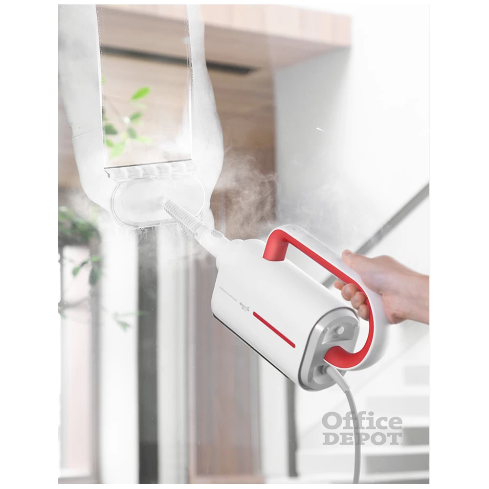 Deerma ZQ610 fehér-piros 5 az 1-ben többfunkciós kézi gőztisztító