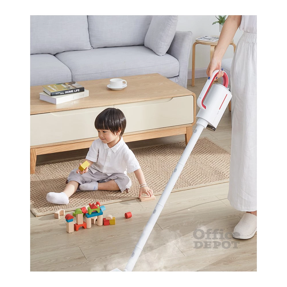 Deerma ZQ610 fehér-piros 5 az 1-ben többfunkciós kézi gőztisztító