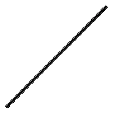 Deli 8mm 25db-os fekete műanyag spirál Deli 8mm 25db-os fekete műanyag spirál