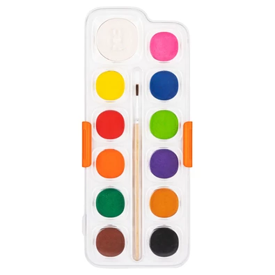 Deli Color Emotion 28mm 12 db-os vízfesték készlet Deli Color Emotion 28mm 12 db-os vízfesték készlet