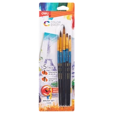 Deli Color Emotion 5 darabos ecsetkészlet