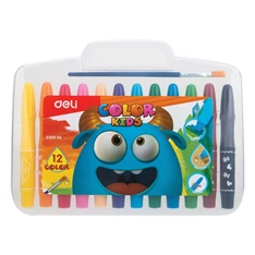 Deli Color Kids 12db-os vegyes színű zsírkréta készlet Deli Color Kids 12db-os vegyes színű zsírkréta készlet