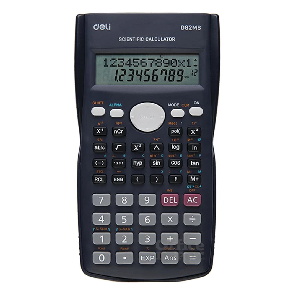 Deli Core D82MS 240 funkciós fekete tudományos számológép