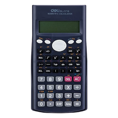 Deli Core DL-1710 240 funkciós fekete tudományos számológép Deli Core DL-1710 240 funkciós fekete tudományos számológép