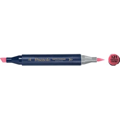 Deli Finenolo 121 - Fluorescent Coral Red kétvégű permanent ART marker Deli Finenolo 121 - Fluorescent Coral Red kétvégű permanent ART marker