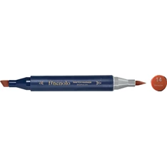 Deli Finenolo 14 - Vermilion kétvégű permanent ART marker