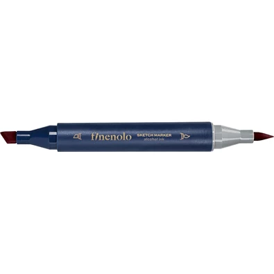 Deli Finenolo 1 - Wine Red kétvégű permanent ART marker Deli Finenolo 1 - Wine Red kétvégű permanent ART marker