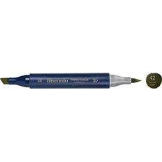 Deli Finenolo 42 - Bronze Green kétvégű permanent ART marker Deli Finenolo 42 - Bronze Green kétvégű permanent ART marker