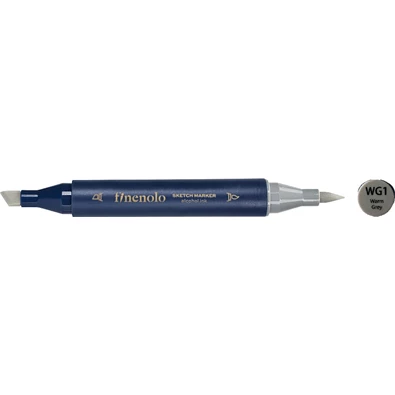 Deli Finenolo WG1 - Warm Grey kétvégű permanent ART marker Deli Finenolo WG1 - Warm Grey kétvégű permanent ART marker