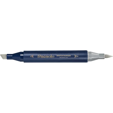 Deli Finenolo WG1 - Warm Grey kétvégű permanent ART marker Deli Finenolo WG1 - Warm Grey kétvégű permanent ART marker