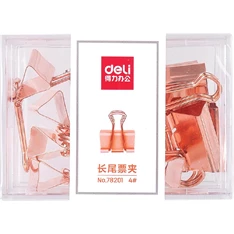 Deli Rose Gold 25mm-es 12db iratcsipesz Deli Rose Gold 25mm-es 12db iratcsipesz