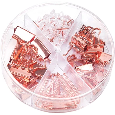 Deli Rose Gold asztali kerek 72db kiegészítő készlet Deli Rose Gold asztali kerek 72db kiegészítő készlet