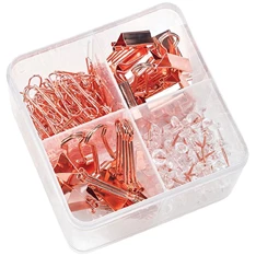Deli Rose Gold asztali szögletes 171db kiegészítő készlet Deli Rose Gold asztali szögletes 171db kiegészítő készlet