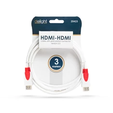 Delight 3m 2.0v 4K HDMI - HDMI kábel Delight 3m 2.0v 4K HDMI - HDMI kábel