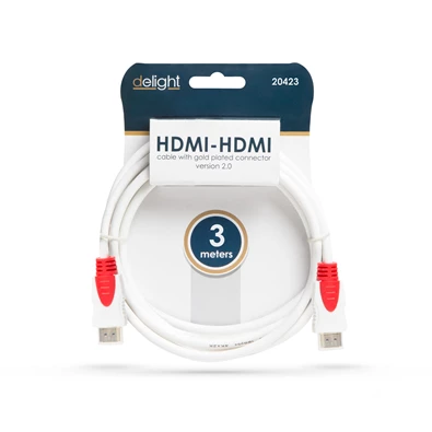 Delight 3m 2.0v 4K HDMI - HDMI kábel Delight 3m 2.0v 4K HDMI - HDMI kábel