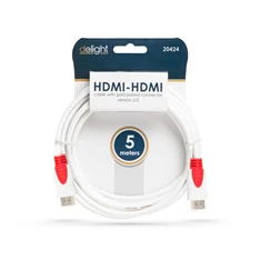 Delight 5m 2.0v 4K HDMI - HDMI kábel Delight 5m 2.0v 4K HDMI - HDMI kábel