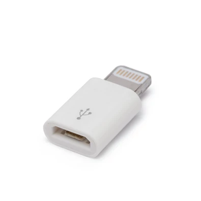 Delight 55448 iPhone Lightning MicroUSB fehér adapter Delight 55448 iPhone Lightning MicroUSB fehér adapter